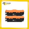 thumbnail image 2 of Toner Bank 2-Pack Toner Cartridge Compatible for CF380X 312X LaserJet Pro MFP M476dn, MFP M476dw, MFP M476nw Black, 2 of 9