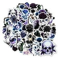thumbnail image 4 of 35pcs Mystic Stickers Skull Gothic Stickers Dark Decals for Luggage Laptop Guitar, 4 of 9