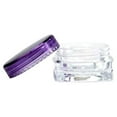 thumbnail image 2 of fastboy 10PCS Square Clear Mixed Colors Cosmetic Empty Jar Makeup Pot Face Cream Eye Shadow Container Case Box 3g/5g, 2 of 7