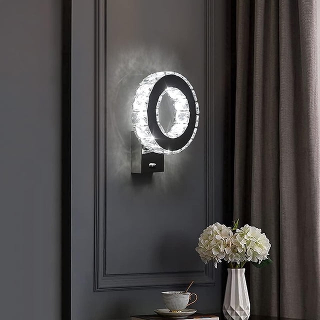 Lámpara de techo de cristal de ahorro de energía LED para comedor, sala de estar, encendido instantáneo, sin parpadeo, bajo consumo de energía, fácil instalación para dormitorio, habitación de niñas,