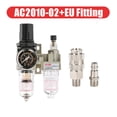 thumbnail image 1 of Compressor Air Filter,Pressure Regulator Trap Pneumatic Oil Water Separator Pump Manual Drainage Supply AC2010-02 ,Long Lasting, 1 of 7