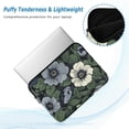 thumbnail image 2 of FORMRS 15"-15.6" Laptop Sleeve Protective Case Soft Carrying Quilted Computer Bag Cover, Dark Floral, 2 of 7