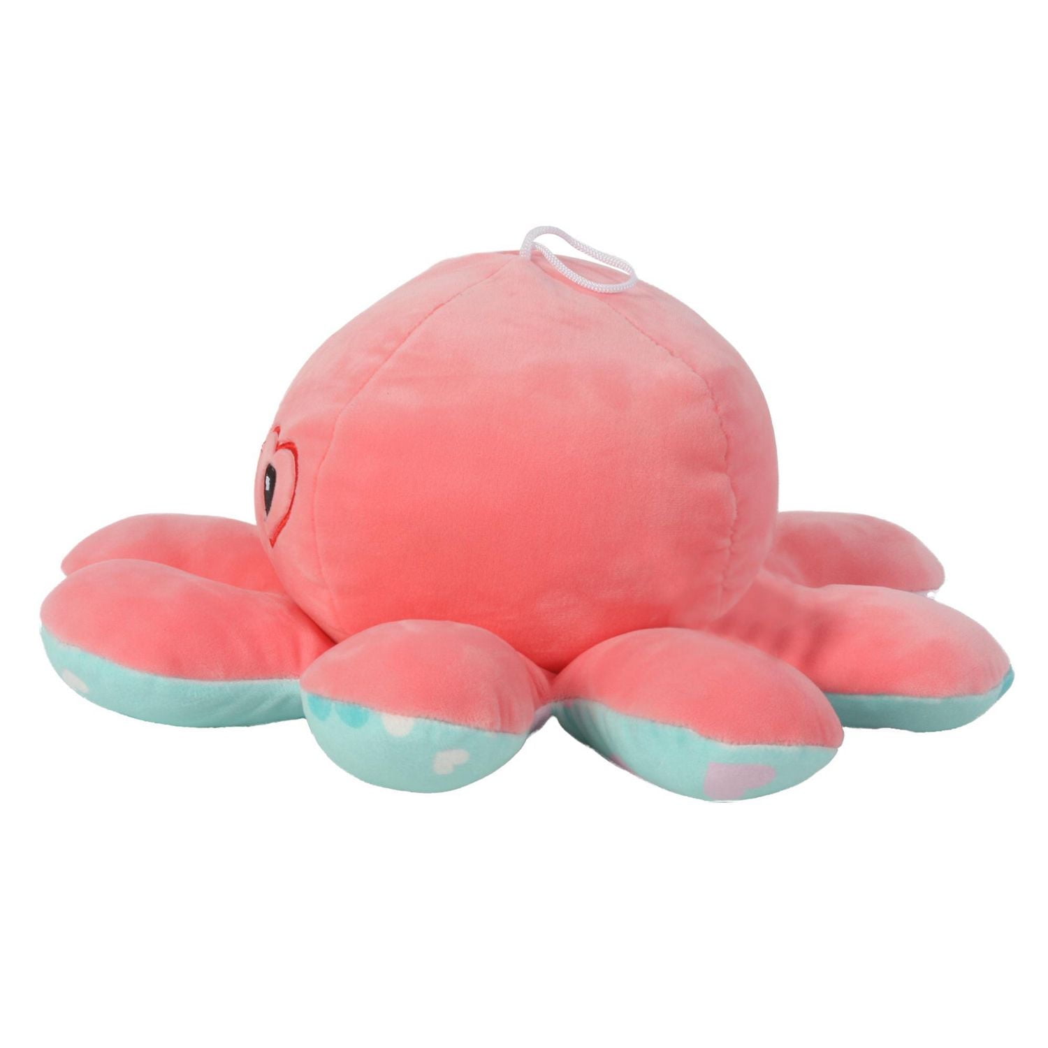 Way To Celebrate Valentine's Day 13.5" OCTOPUS Reversible Plush Animal