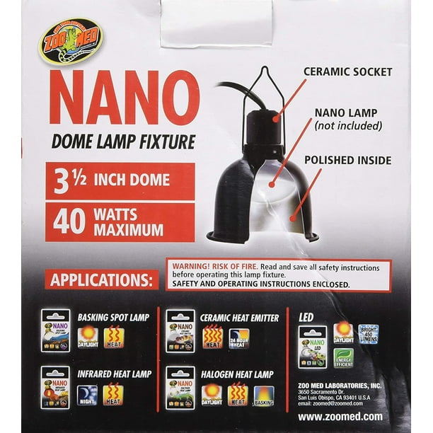 Nano dome lamp fixture sale