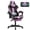 Purple, variant on Lointain Purple Gaming Chair, Ergonomic Gamer Game Chair with Footrest & Massage Lumbar Pillow, High Back Reclining Office Computer Chair for Adult