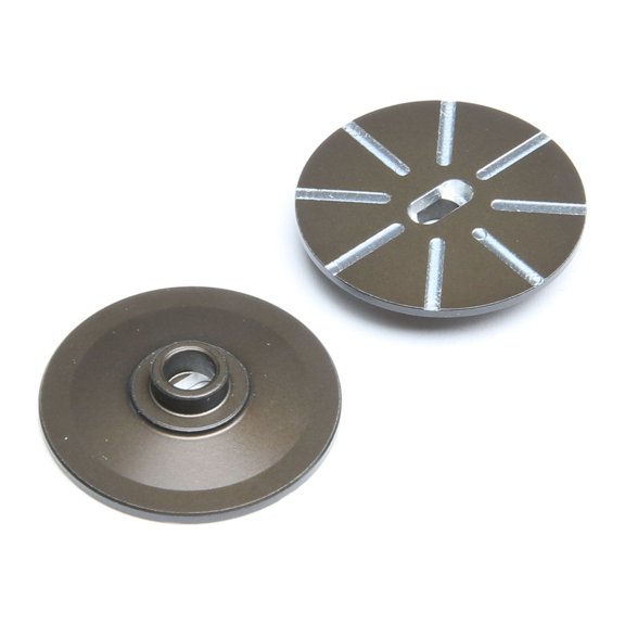 Team Losi Racing Grooved Slipper Plates SHDS 2 TLR232084 Elec Car/Truck Replacement Parts