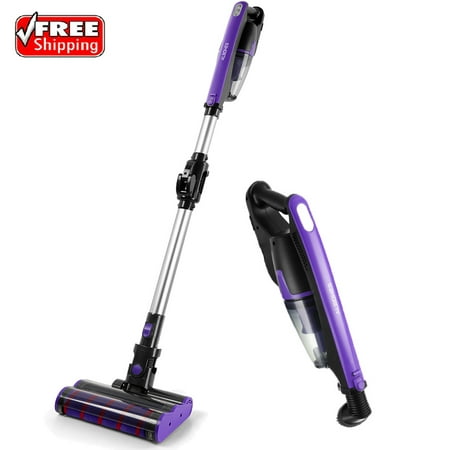 ALBOHES Cordless Vacuum Cleaner, 2-in-1 Lightweight Hand Held Vacuum Cleaner Portable Vacuum Cleaner for Car Pet Hair with Long Lasting Battery and (Best Cars Of The 80s)