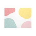 thumbnail image 4 of YFYANG Rectangular Polyester Table Cloth Pastel Polka Dot Art Table Cover for Indoor Outdoor Kitchen Restaurant Table Decoration Tablecloths，54" X 72", 4 of 9