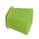 thumbnail image 2 of 10 macetas cuadradas de plástico para flores, mini macetas decorativas, macetas creativas para suculentas, organizador floral para vivero, suministros de jardín con bandejas (verde, 7 cm), 2 of 5