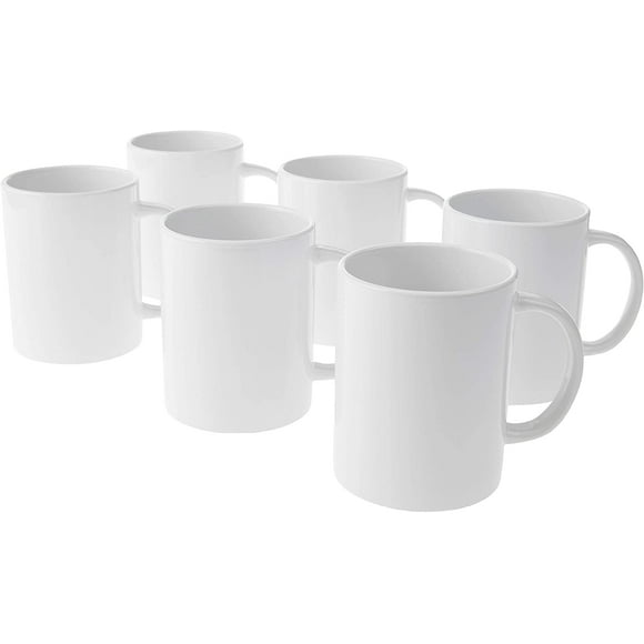PreAsion 36 pcs 15 oz Blank Sublimation Ceramic Mugs Set Heating Transfer Press Sublimation Porcelain Mugs
