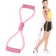 thumbnail image 2 of Tirador en forma de 8, banda de resistencia para yoga, cuerda para estirar el culturismo (rosa) Likrtyny Deportes al aire libre Salida diaria Juego de fiesta, 2 of 9