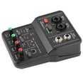 thumbnail image 3 of 2 Channels Audio Mixer, Audio Mixer Sound Board Stable Performance Compact 2 Channels USB Power Supply  for Internet Karaoke, 3 of 7