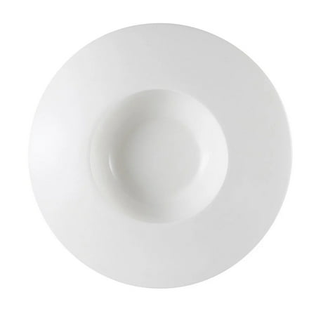 

Paris French Champagne Wide Draping Rim Bowl 7 Oz. 9 Dia. X 1 1/2 H Porcelain Bone White 8 packs
