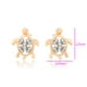 thumbnail image 4 of Aretes Broquel Tortuga Con Cristales Swarovski Oro 14K Lam dorado Unitalla, 4 of 6
