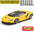 thumbnail image 1 of 1:18 Scale Centenario LP770-4 Super Racing Car Alloy Metal Diecast Model Hight Siomulation Sound And Light Trendy Gift For Boys AG13 Yellow Box, 1 of 6