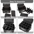 thumbnail image 3 of Caja de almacenamiento para copas de vino Foyego para 24 piezas de cristalería de cristal, 3 of 7