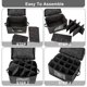 thumbnail image 3 of Caja de almacenamiento para copas de vino Foyego para 24 piezas de cristalería de cristal, 3 of 7