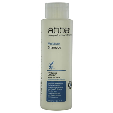 Abba By Abba Pure Natural Hair Care Moisture Shampoo 8 Oz