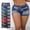 #415 Dark Blue, variant on Felirenzacia Womens Faux Denim Shorts Stretchy Butt Lifting Jean Shorts Plus Size Booty Jegging Shorts Legging for Curvy Women Dark Blue,L