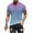 Purple Mens T-Shirts Clearance, variant on EOYWHK Big and Tall Athletic T-Shirts for Men Casual Basic Tees Muscle Fit Gradient Color Short Sleeve Workout Gym Basketball Shirts Clearance,M-5XL