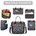 thumbnail image 2 of Pioneer Flower Floral Print Pattern Womens Lunch Box for Work,Insulated Large Lunch Bag,Leakproof Adult Lunch Bag for Work,Beach,Travel,Picnic,Camping, 2 of 6