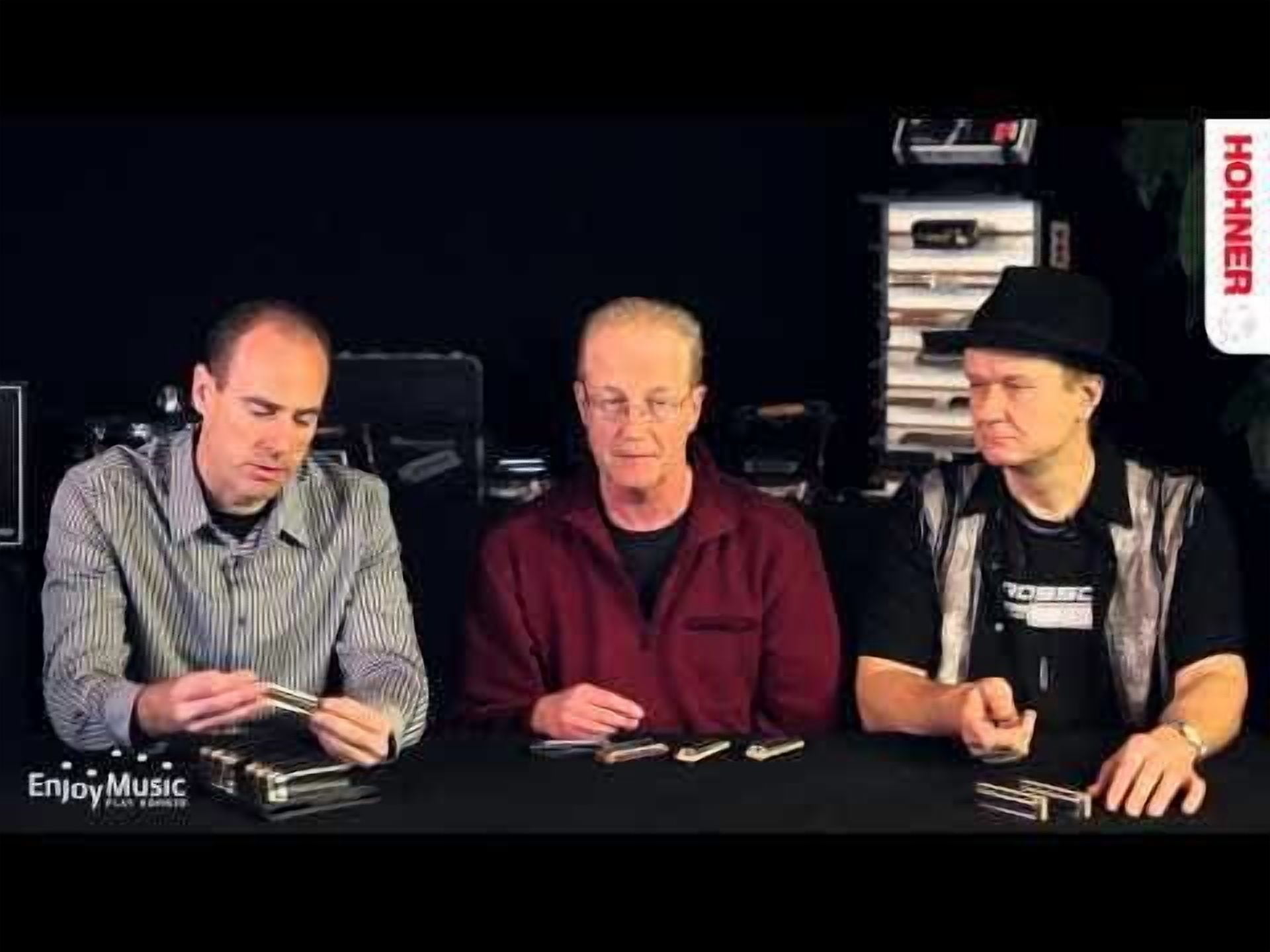 Hohner Marine Band Harmonica 5 Piece Set