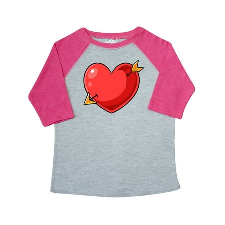 

Inktastic Red Heart with Arrow Gift Toddler Boy or Toddler Girl T-Shirt