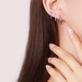 thumbnail image 5 of Cobre Ear Cuffs Minimalista Geométrico Beaded Studs Pendientes de aro para Europea y conjuntos con estilo, 5 of 5