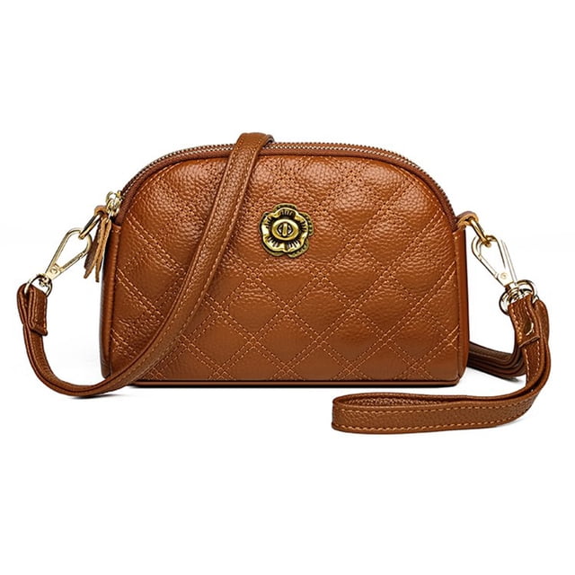 Bolso bandolera sencillo para mujer bolso tipo cartera versátil Color sólido bolso para citas diarias para mujer