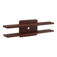 thumbnail image 3 of Furniture of America Eustache 2-Tier Floating TV Stand, 60", Walnut, 3 of 7