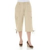 Women's Cargo Capri Pants