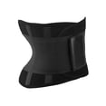 thumbnail image 4 of Qarigey Entrenador de cintura para mujer, ejercicio físico, soporte de cintura ajustable, soporte Lumbar para entrenamiento Moldeadores de cintura negro XXL, 4 of 6