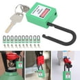 thumbnail image 3 of , Shackle Lock 10Set Security   Tagout  For Construction Sites, 3 of 8
