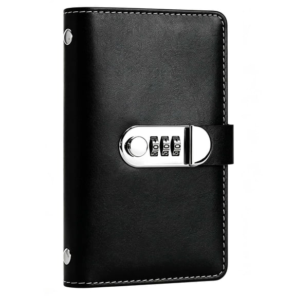 Lockable Savings Notebook, 100 Envelope Challenge Binder for Saving Goals