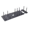 thumbnail image 1 of Expandable Kitchen Drawer Organizer Peg Board with Bottom Anti Slip Pad and 12 pegs Telescopic Board New, 1 of 2