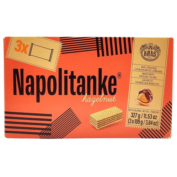 Kras Hazelnut Wafers, 11.53 oz