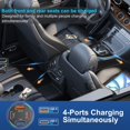 thumbnail image 4 of Cargador de coche Avatcen 65W USB C PD30W QC3.0 de 4 puertos para iPhone, 4 of 8