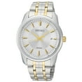 thumbnail image 1 of Seiko Men's SGEG07P1 Silver Dial Two Tone Stainless Steel Bracelet Watch, 1 of 1