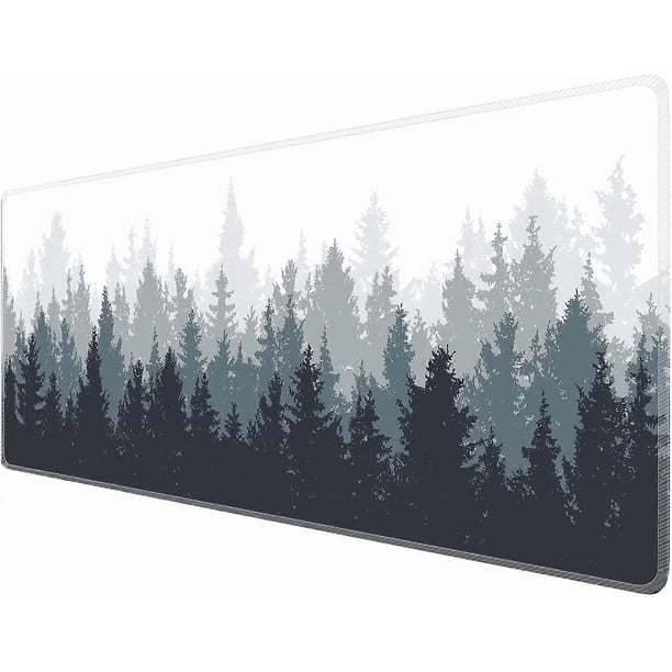 XXL Extended Large Mouse Mat Pad Waterproof Keyboard Mat with Non-Slip Base, Stitched Edges, Smooth Surface for Computer and Desk (800x400x2mm)