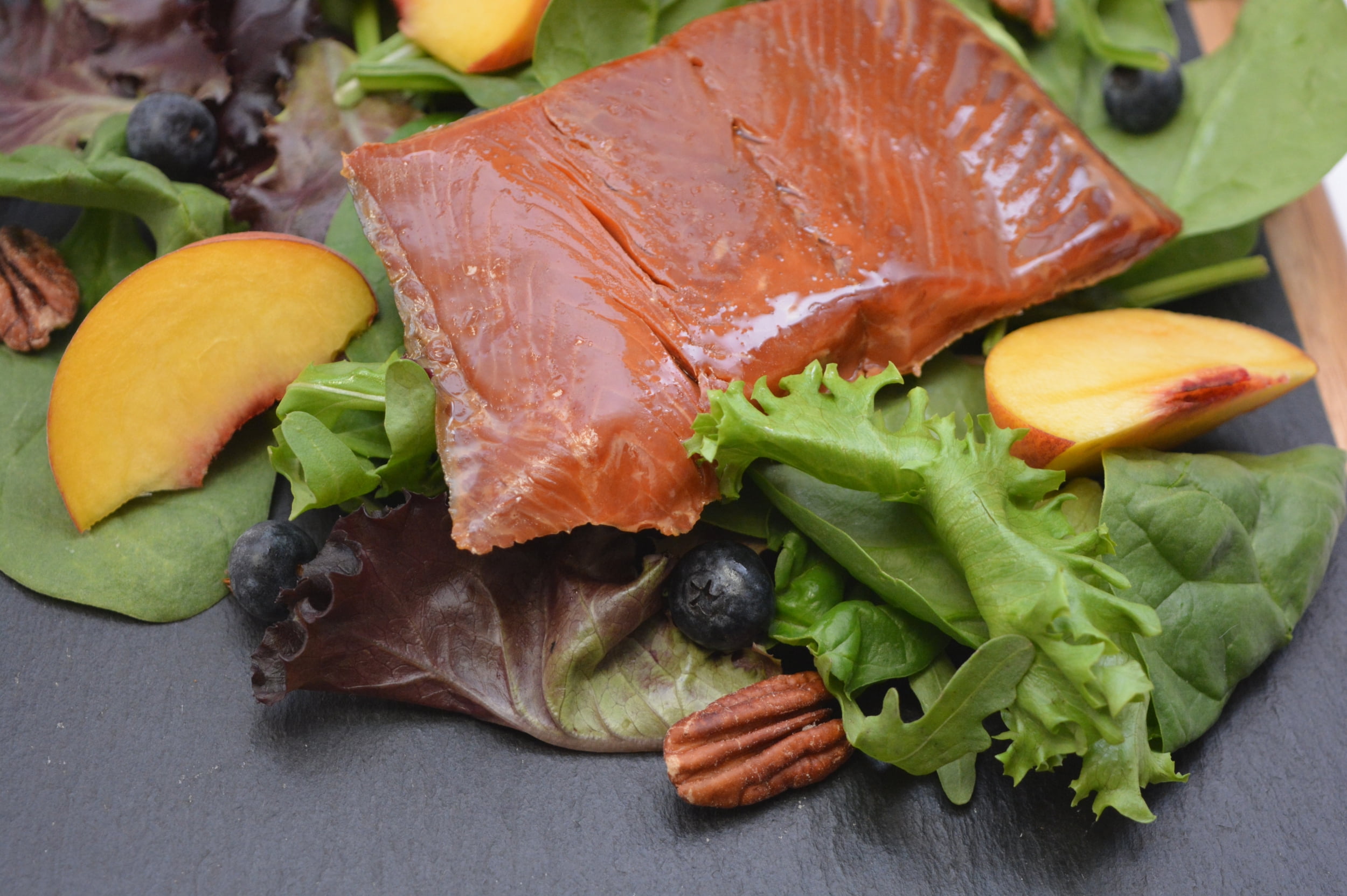 Wild Smoked Sockeye and Pink Salmon Maple Syrup Glazed Wild Caught 2 Pack Canadian Fillet Gift Ready To Eat Fish