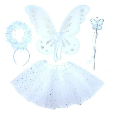 Girls Angel Fairy Costume Age 3-7
