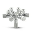 thumbnail image 2 of Réservoir d'Aquarium Séparateur de CO2 Distributeur Valve de Réglage Fin pour Régulateur de CO2 avec 6 Sorties, 2 of 7