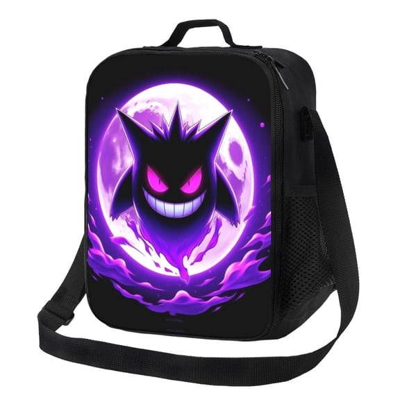 Gengar Reusable Lunch Bag Insulated Lunch Box for Women Men Lunch Tote Bags Soft Bag Mini Cooler Tote Bag Thermal Meal Tote Kit 8 x 10.5 x 4.5 inch