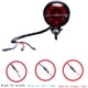 thumbnail image 3 of Luces traseras para motocicleta de 12 V, luz de freno LED roja, luz trasera para bicicleta de calle, Chopper, Bobber, Cafe Racer, Cruiser personalizada., 3 of 3