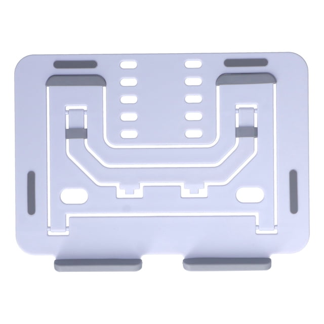 Soporte para computadora portátil, soporte de computadora portátil ajustable de altura de doble cara para escritorio para computadora para tableta