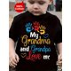 thumbnail image 1 of MY GRANDMA AND GRANDPA LOVE ME Print, Boy's Casual Crew Neck Short Sleeve Summer Pure Cotton T-shirt For Daily Wear, 1 of 6