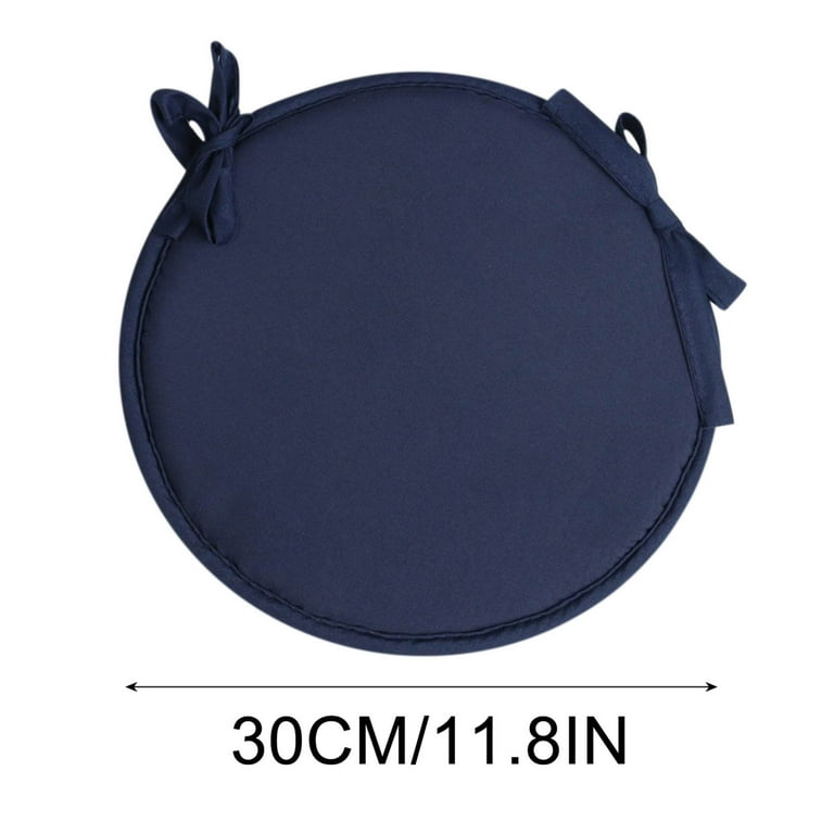 Vadktai Chair Cushions Outdoor Round Chair Cushions 12 Inch Waterproof Round Outdoor Cushions with Ties Outdoor Chair Cushions for Patio Furniture Walmart