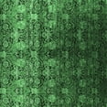 thumbnail image 1 of Ahgly Company Indoor Square Oriental Emerald Green Industrial Area Rugs, 8' Square, 1 of 4