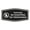Black, variant on Fancy Seriously No Soliciting No Trespassing Sign (Black /Gold) - Small