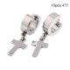 thumbnail image 5 of 5 pares de pendientes cruzados, ligeros, fáciles de llevar, estilo coreano, pendientes de gota, Clip para oreja, fiestas de Navidad, Día de San Ropa, zapatos y accesorios Miscelánea Tipo 1 Sonducket AP009692-01B, 5 of 6